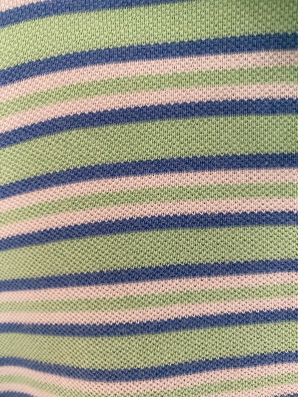 Polo by Ralph Lauren Mint and Blue Striped Polo